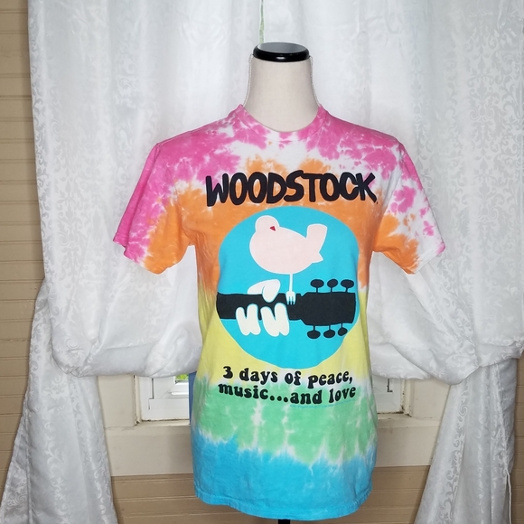 Woodstock Tops - Tie Dye Woodstock T-shirt
